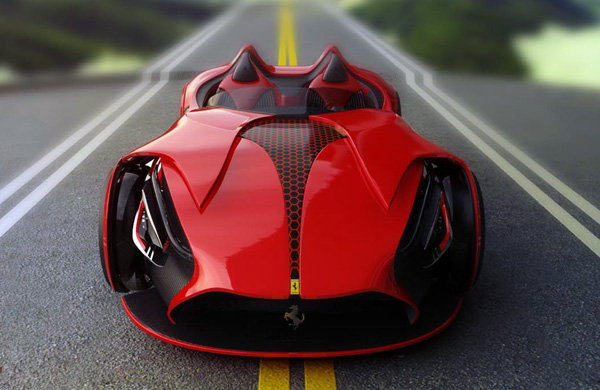 Концепт электрической Ferrari Millenio от дизайнера Марка Петровица