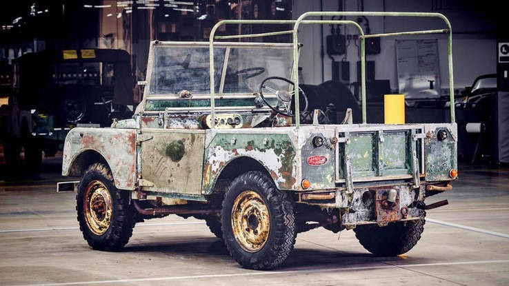 Один из трех первых Land Rover Series I 1948 года найден неподалеку от завода!