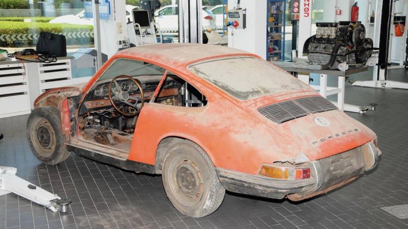После трехлетней реставрации, Porsche 901 наконец-то выставлена в музее Porsche