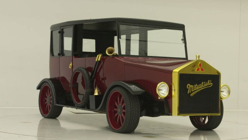 Mitsubishi и West Coast Customs возродили Mitsubishi Model A 1917 года