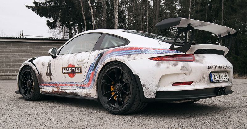 Новая волна Rat-Look: Porsche GT3 RS в стиле 