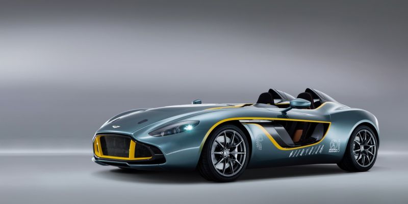 Aston Martin CC100 Speedster Concept дебютировал на трассе в Нюрбургринге