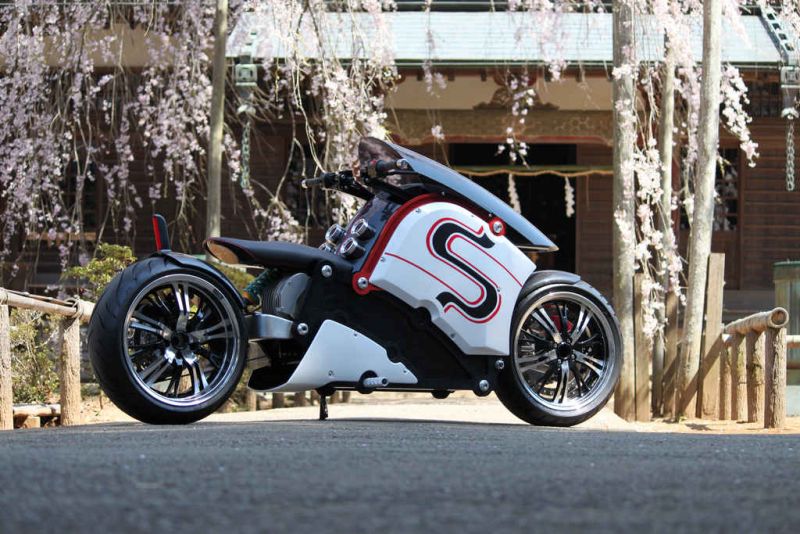 zecOO concept: крутейший электромотоцикл от японцев