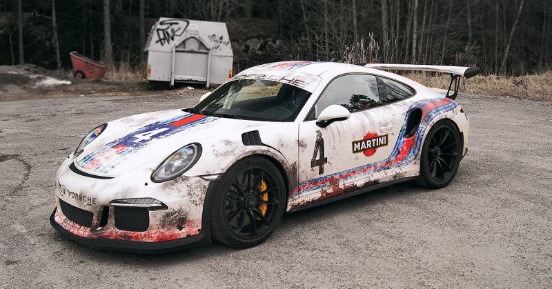 Новая волна Rat-Look: Porsche GT3 RS в стиле 