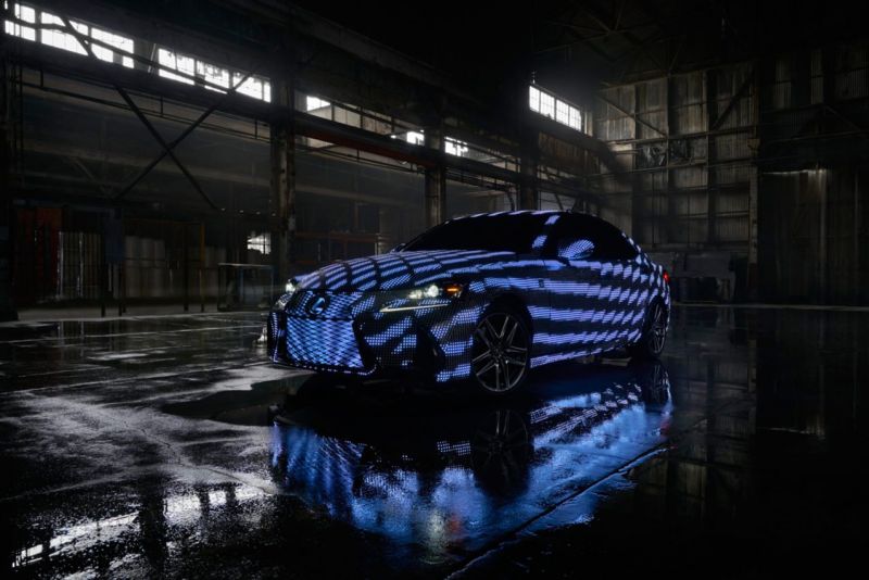 Перформанс для нового кузова Lexus IS 2017 года
