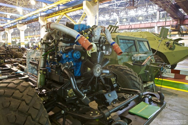 Сборка ГАЗ-233014 «Тигр» на Арзамасском машиностроительном заводе