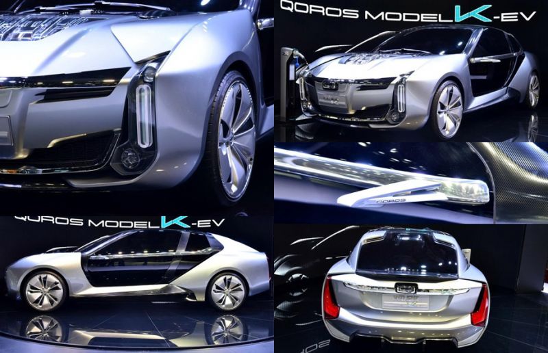 Китайско-Израильский концепт Qoros Model K-EV и его крутые двери