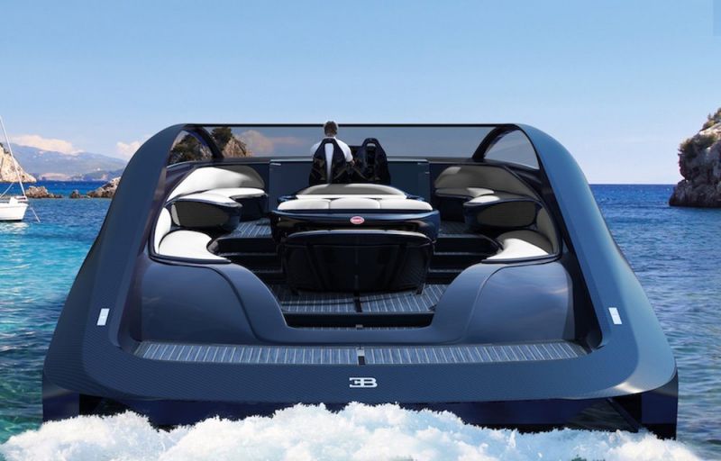 Bugatti Niniette 66 - яхта, вдохновленная Широном