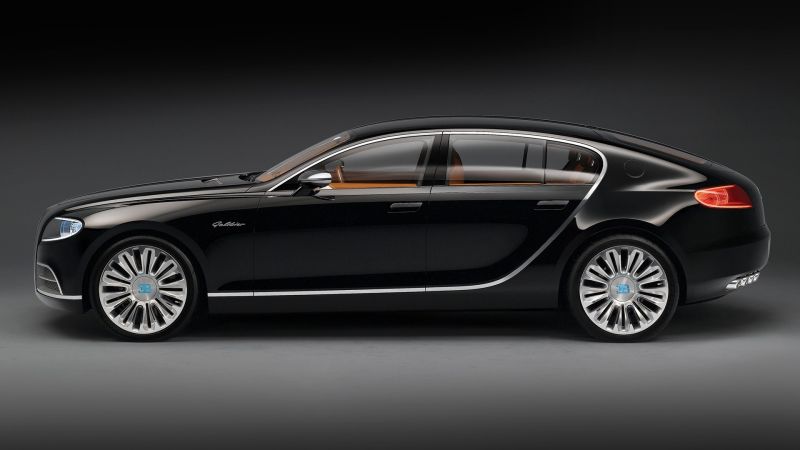 Концепт Bugatti Galibier, скорее всего, станет четырехдверным преемником Сhiron