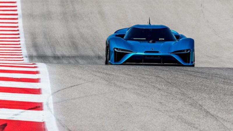 NIO EP9, самый быстрый электромобиль в мире, установил пару рекордов