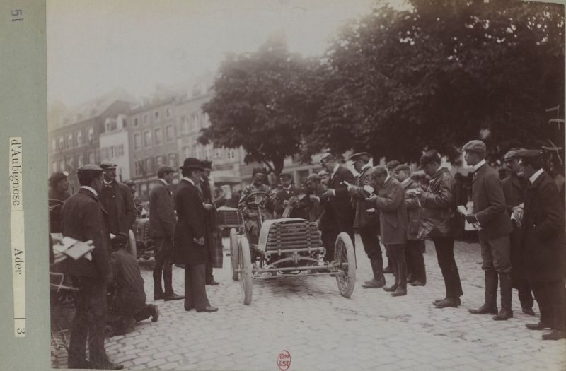 Circuit des Ardennes (гонки в Арденнах) - 1903: несколько интересных фотографий