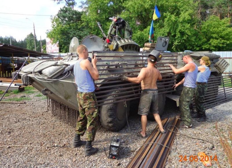 Тюнинг военной техники в украинской зоне АТО